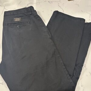 Men's Banana Republic Black Chinos